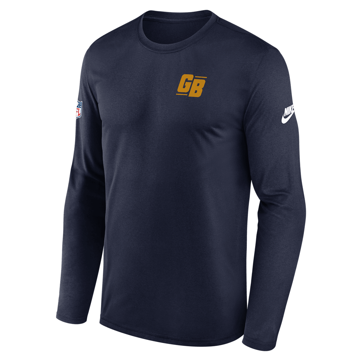 Green Bay Packers Alt Legend Small Logo Green Bay Packers Alt Legend Small Logo Men's Nike Dri-FIT NFL Long-Sleeve T-Shirt