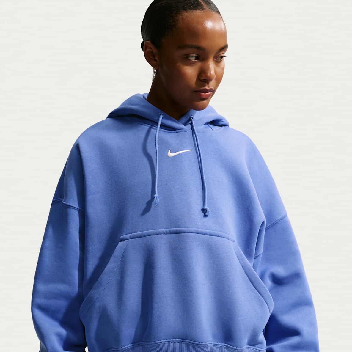 Nike Sportswear Phoenix Fleece Sudadera con gorro sin cierre over-oversized para mujer