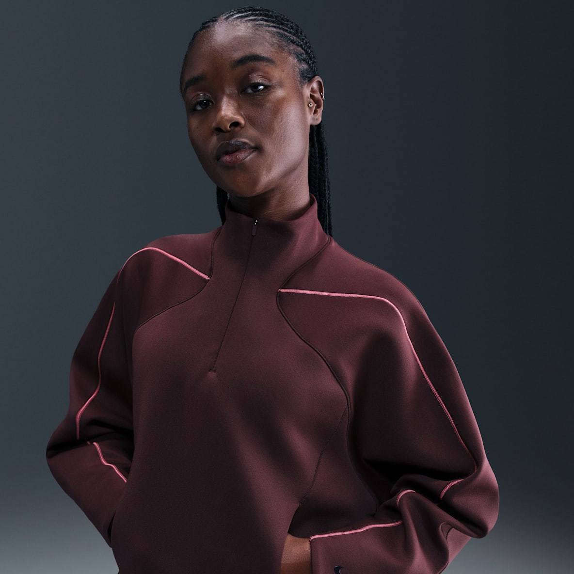 Nike Universa Nike Universa Women's Dri-FIT 1/4-Zip Top