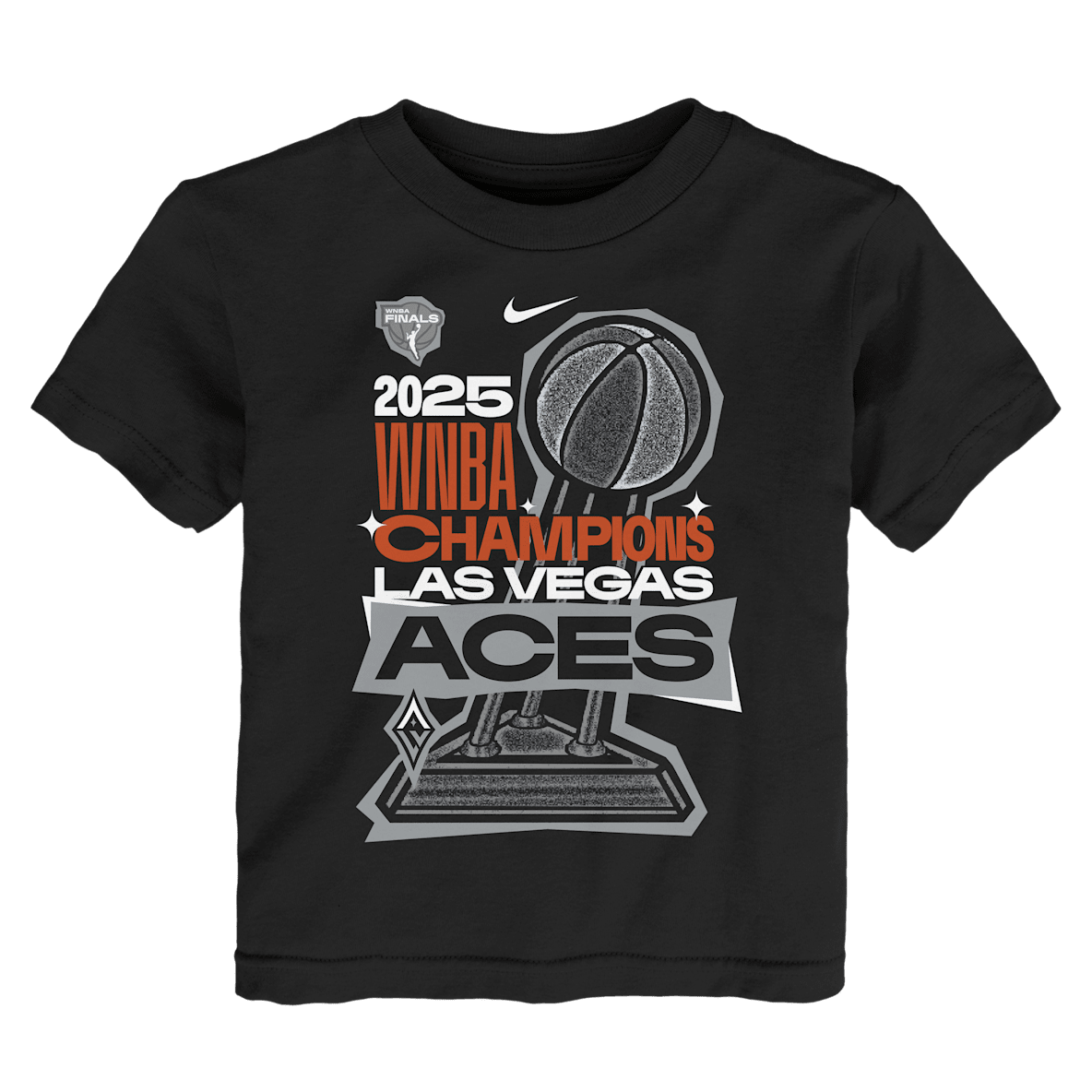 Las Vegas Aces Las Vegas Aces Playera de vestidores Nike de la WNBA infantil