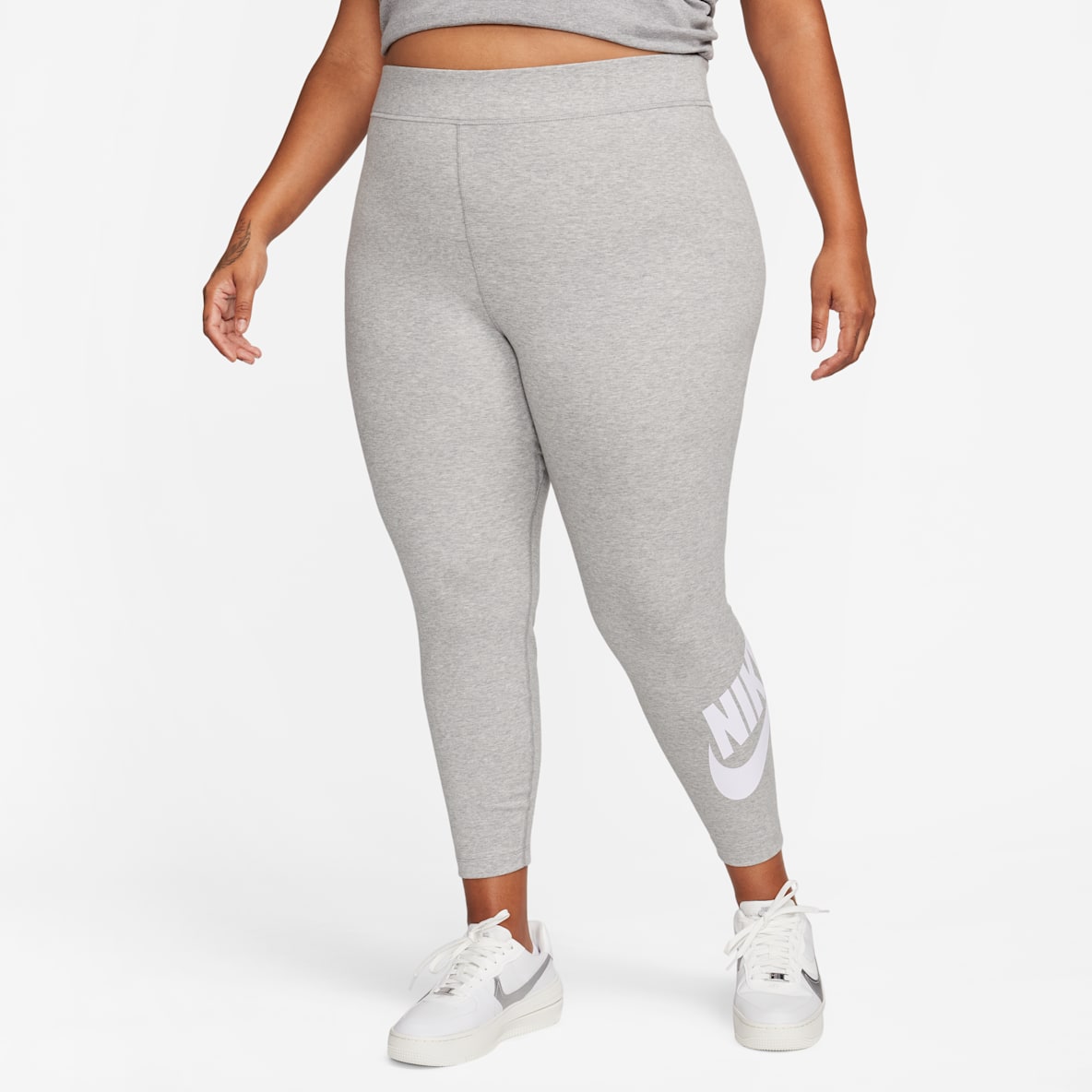 Nike Sportswear Classics Leggings con gráfico de tiro alto para mujer (talla grande)