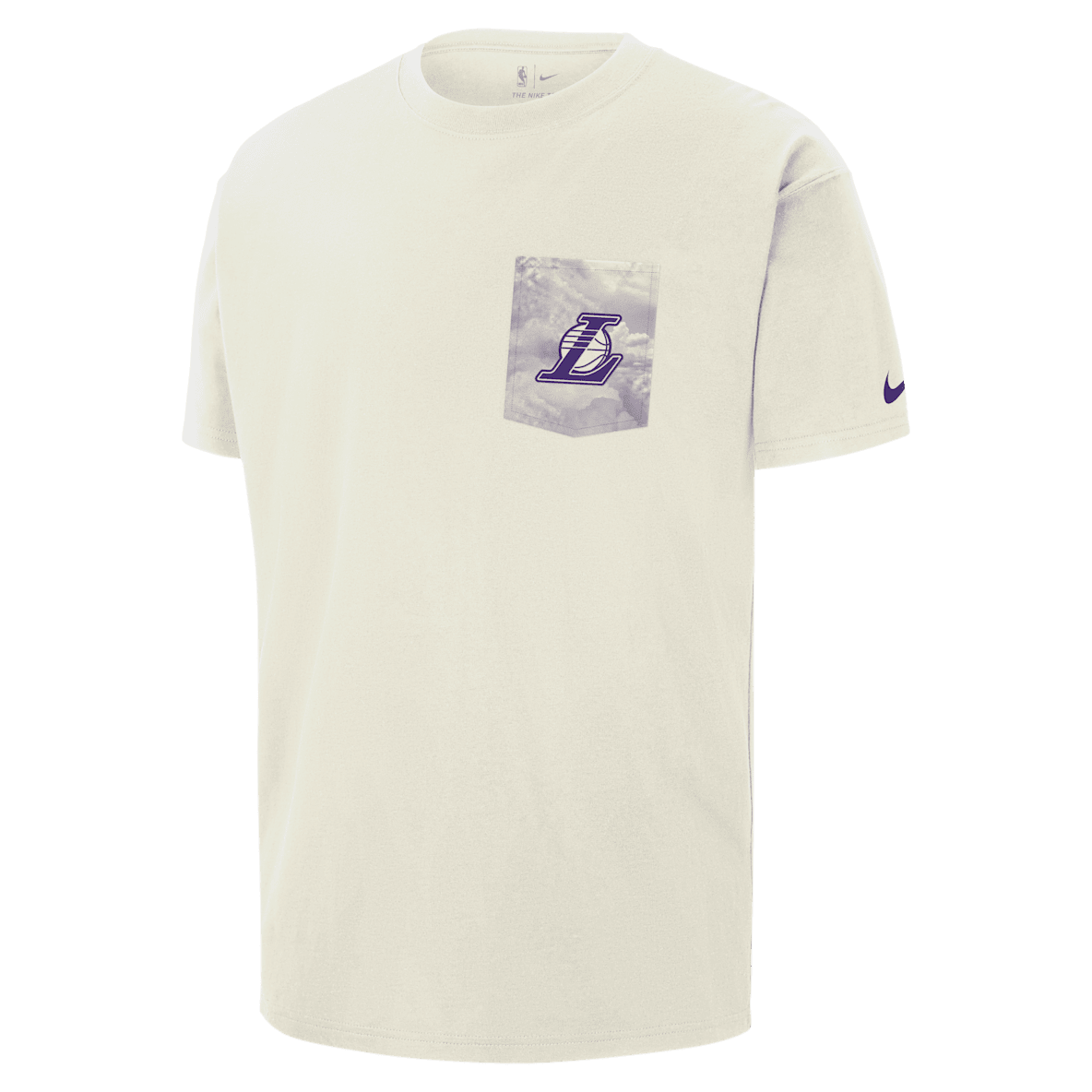 Los Angeles Lakers Courtside Los Angeles Lakers Courtside Nike NBA Max90-T-Shirt für Herren