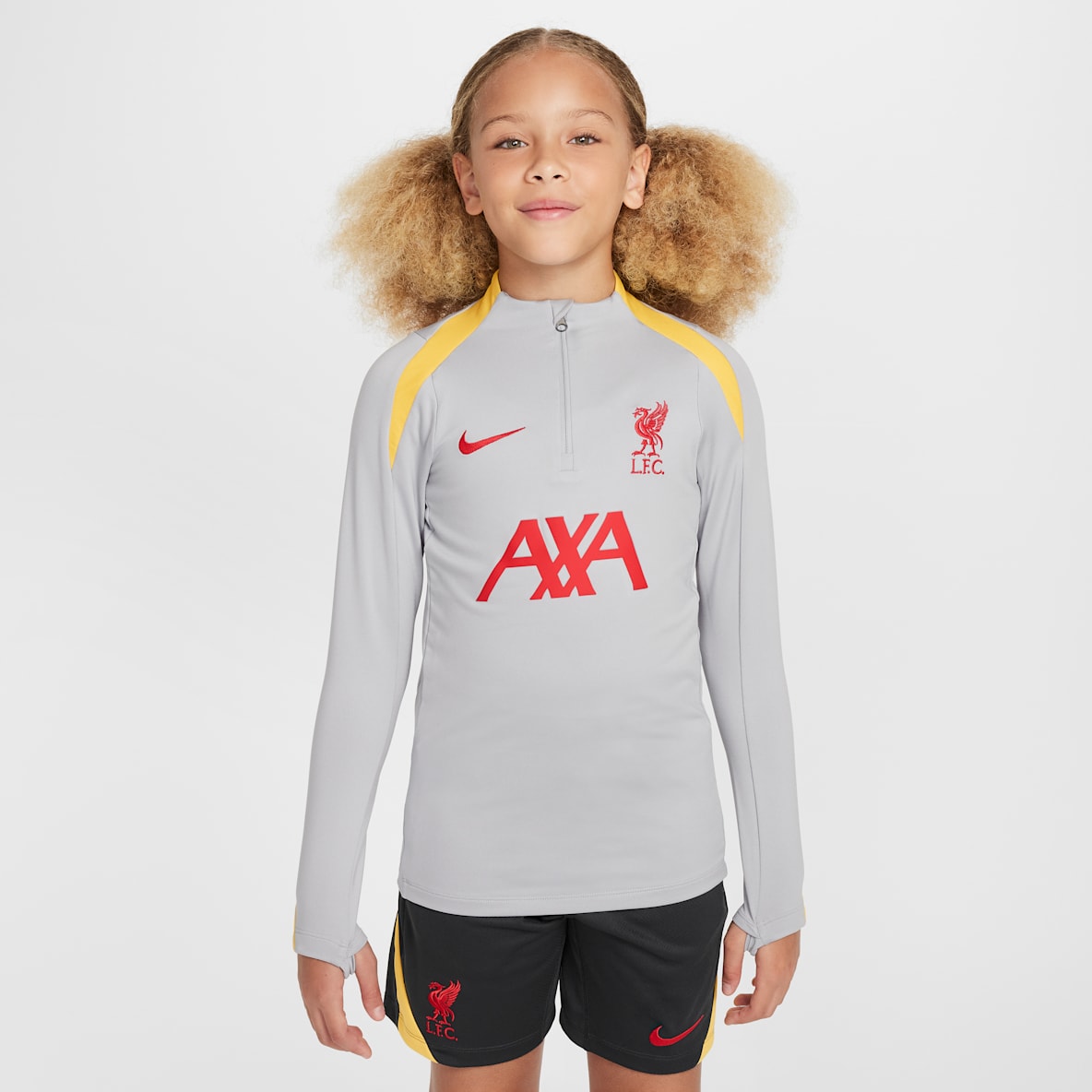 Liverpool FC Strike 3e tenue Liverpool FC Strike 3e tenue Haut d'entraînement de foot Nike Dri-FIT pour ado