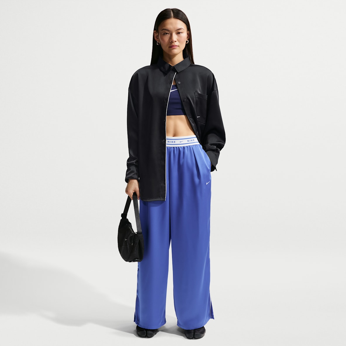 Nike Sportswear Nike Sportswear Women's Loose Mid-Rise Satin Pants