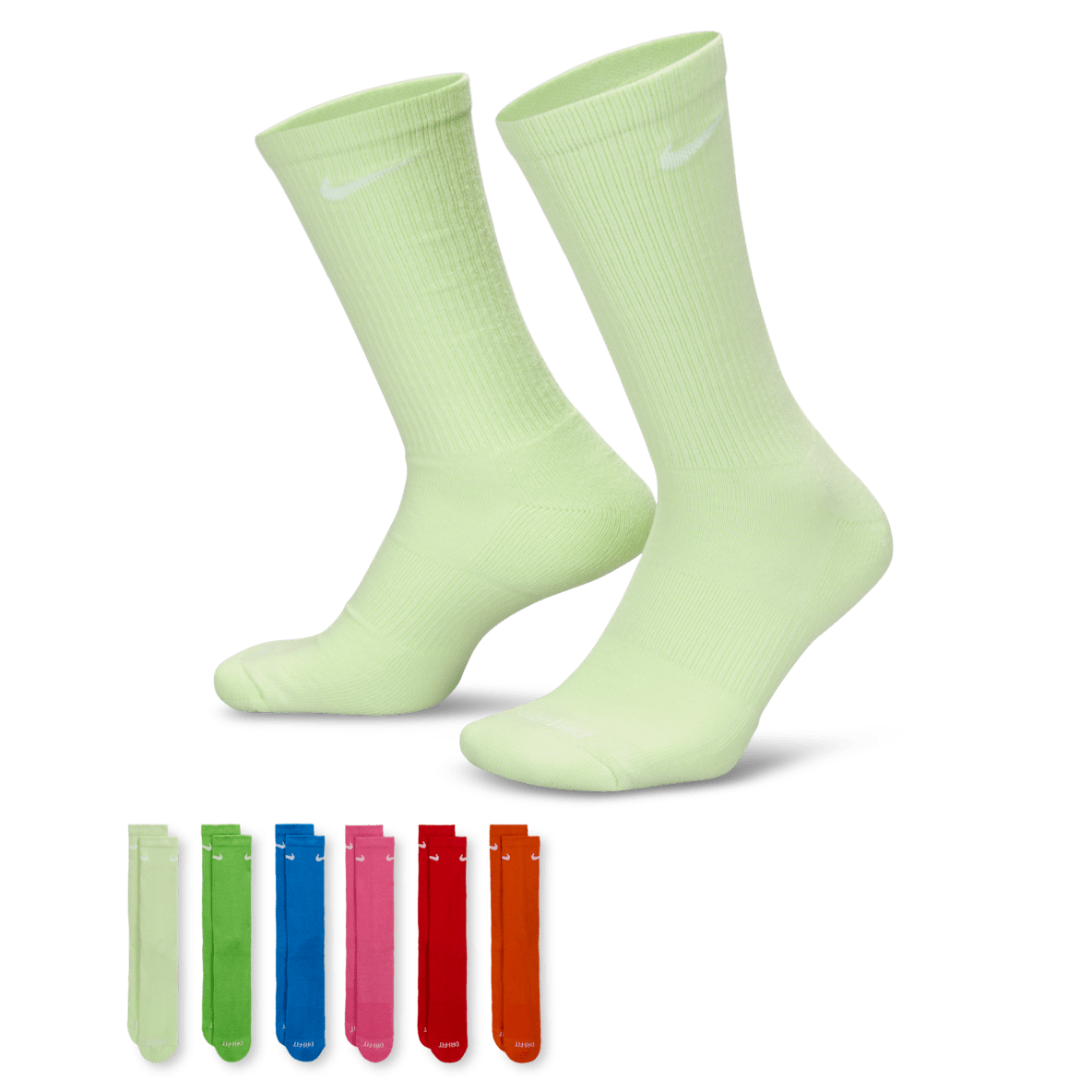 Nike Everyday Plus Cushioned Nike Everyday Plus Cushioned Training Crew Socks (6 Pairs)