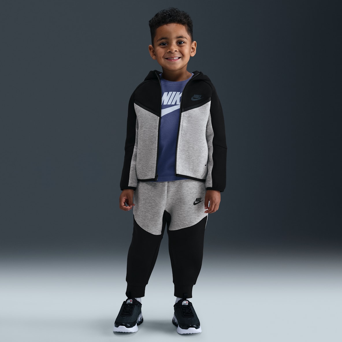 Nike Sportswear Nike Sportswear Conjunto de 2 piezas de sudadera de cierre completo Tech Fleece infantil