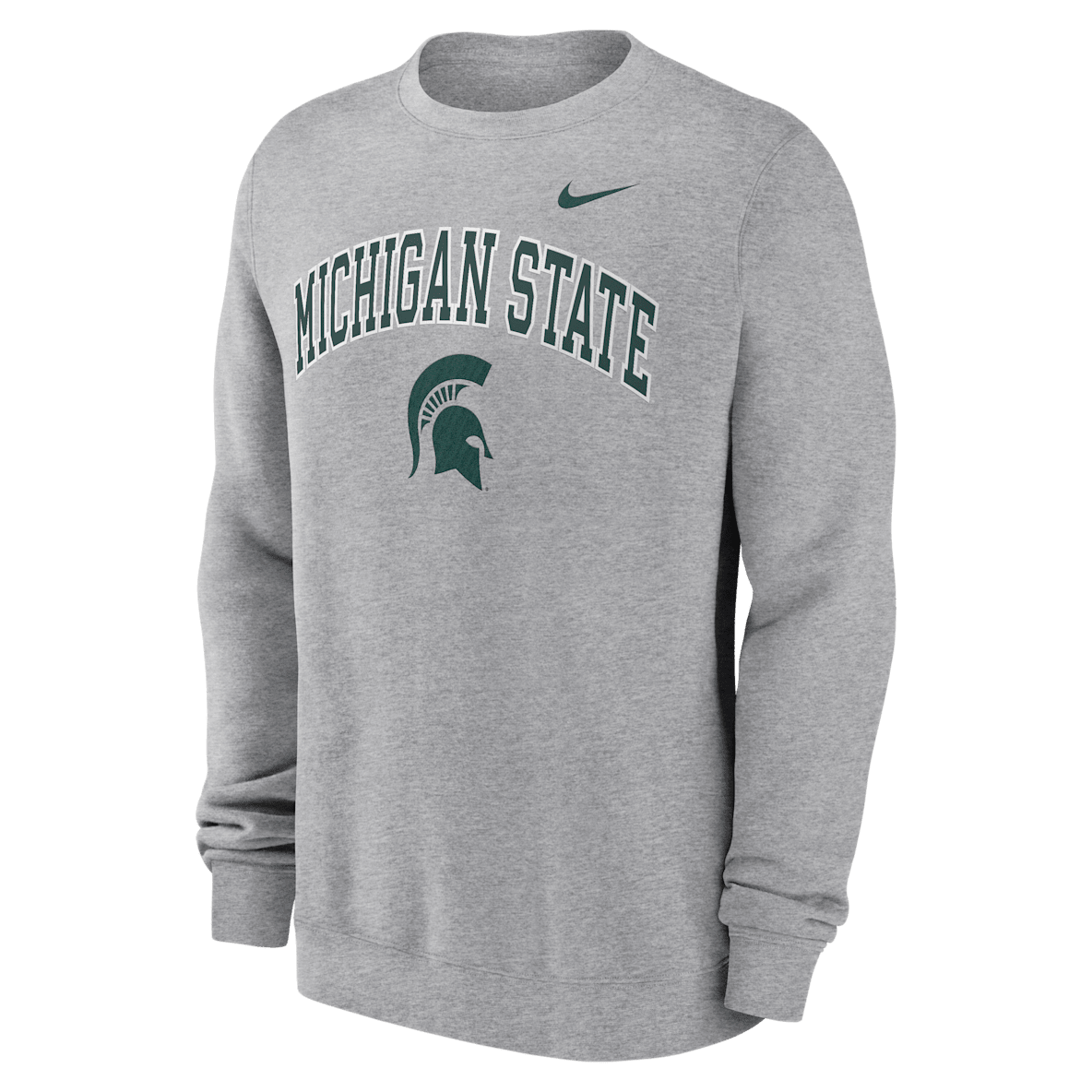 Michigan State Arch Michigan State Arch Men's Nike College Pullover Crew