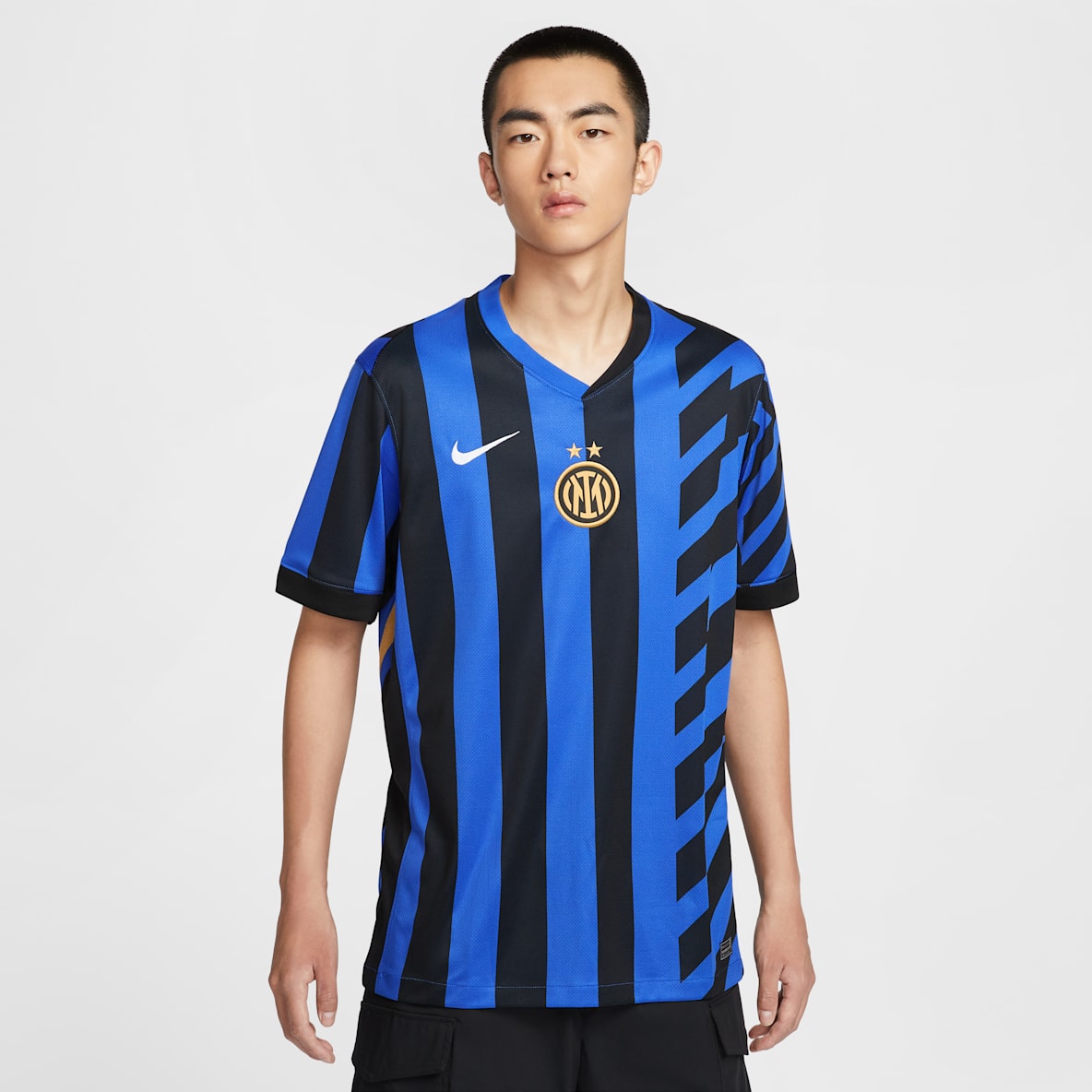 インテル ミラノ 2024/25 スタジアム ホーム インテル ミラノ 2024/25 スタジアム ホーム メンズ ナイキ Dri-FIT サッカー レプリカ ユニフォーム