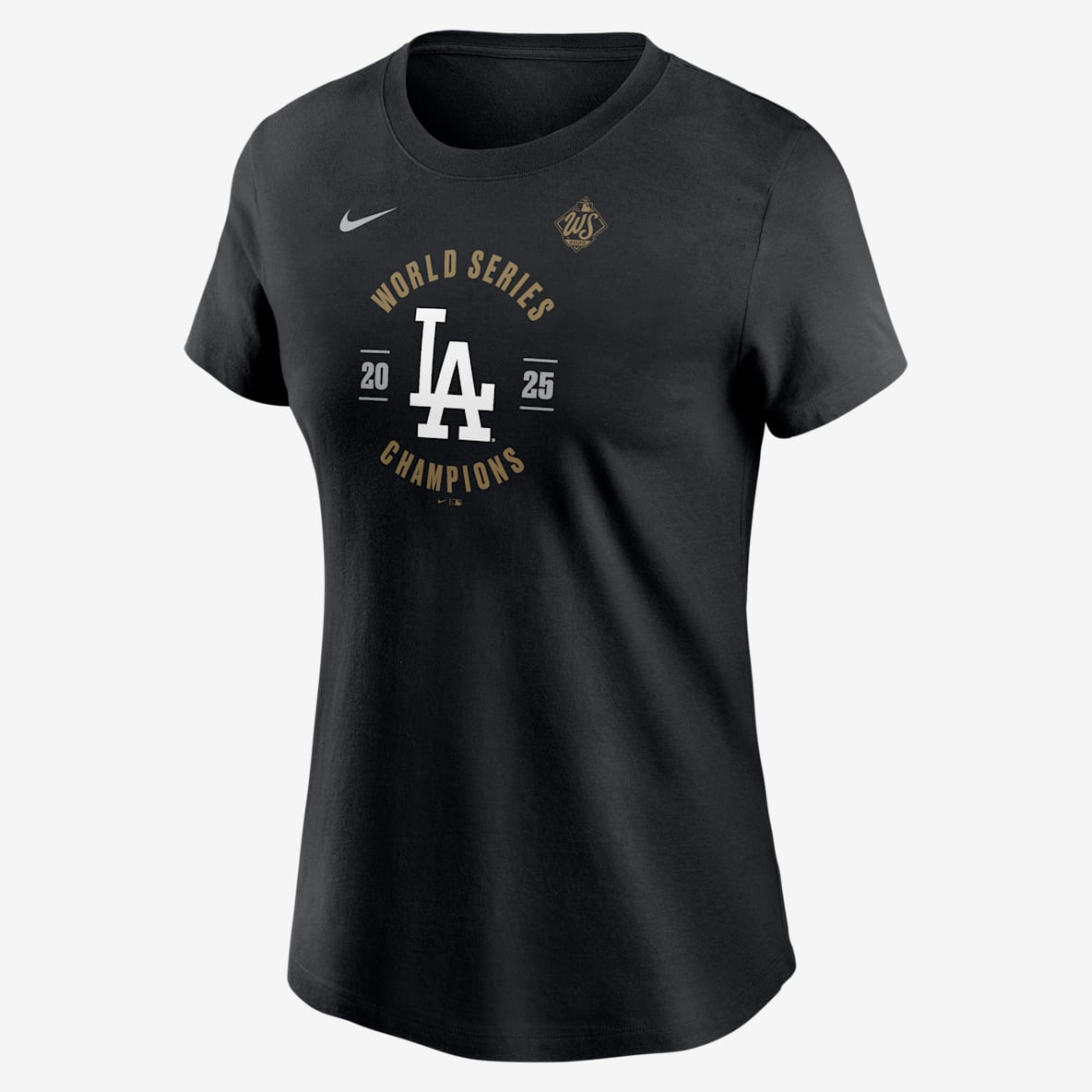 Los Angeles Dodgers 2025 World Series Champions Los Angeles Dodgers 2025 World Series Champions Women's Nike MLB T-Shirt