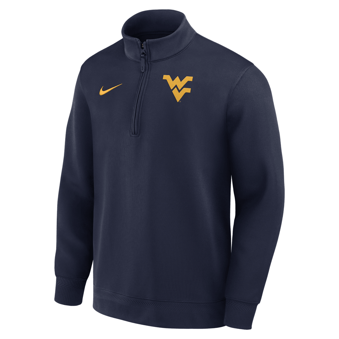 West Virginia Coaches Men's Nike Dri-FIT College Long-Sleeve 1/2-Zip Top