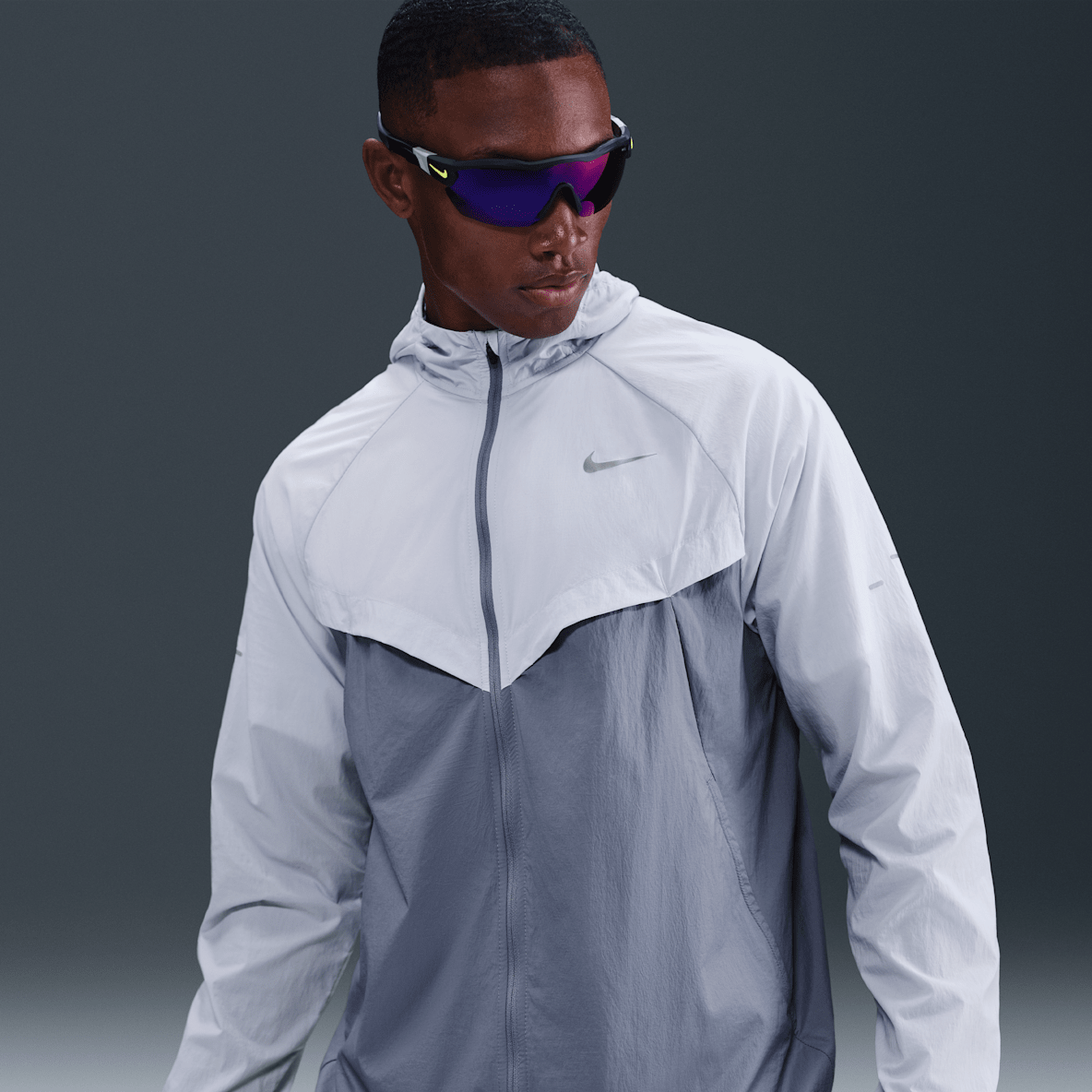 Nike Stride Nike Stride Chamarra de correr para hombre Repel UV