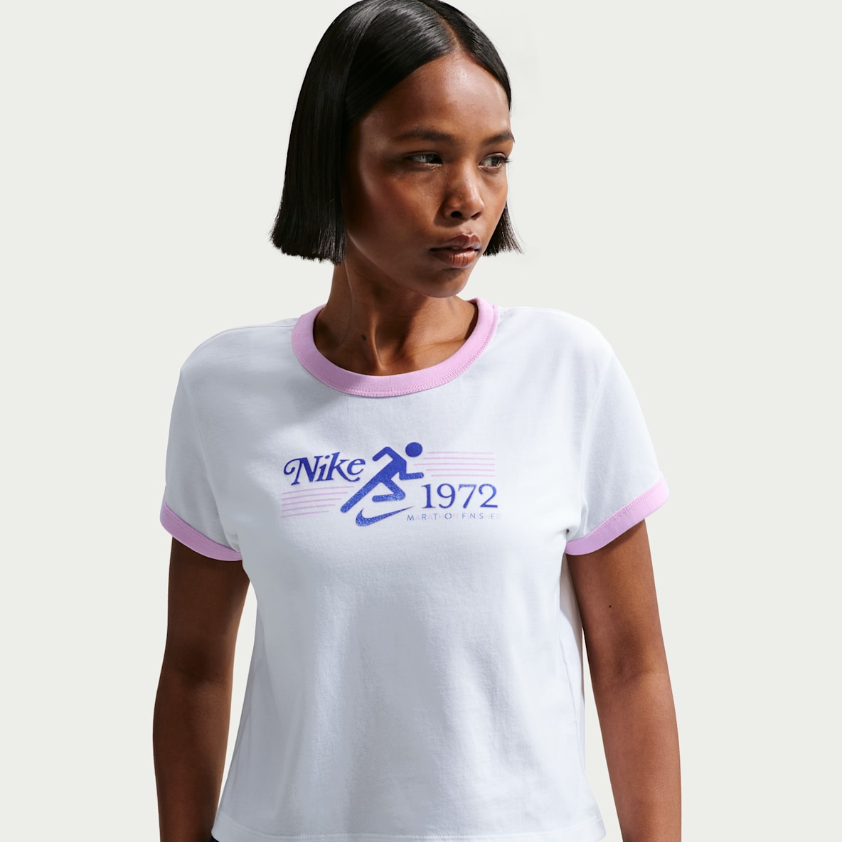 Nike Sportswear Playera Ringer para mujer