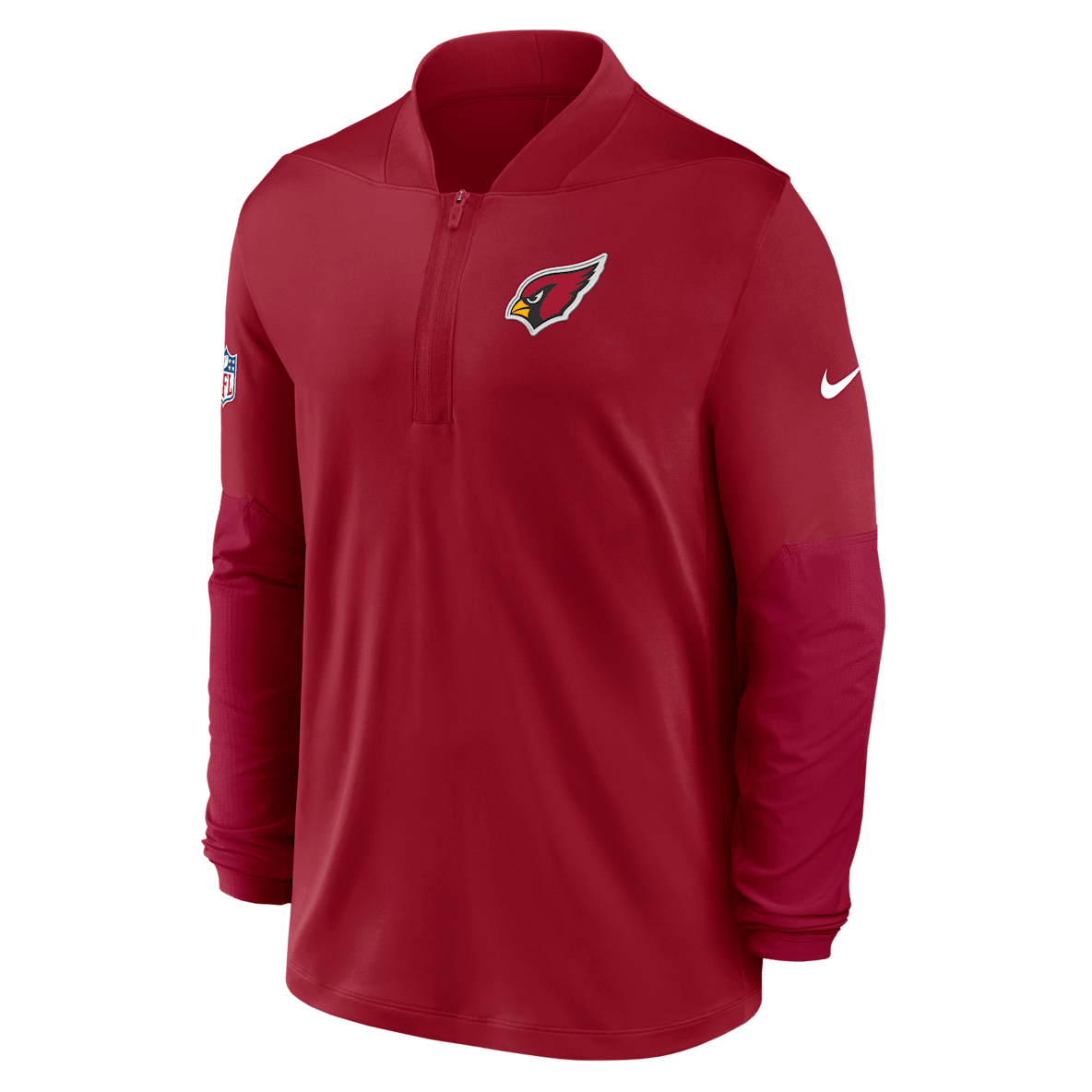 Arizona Cardinals Feel The Pressure Men's Nike Dri-FIT NFL 1/2-Zip Top