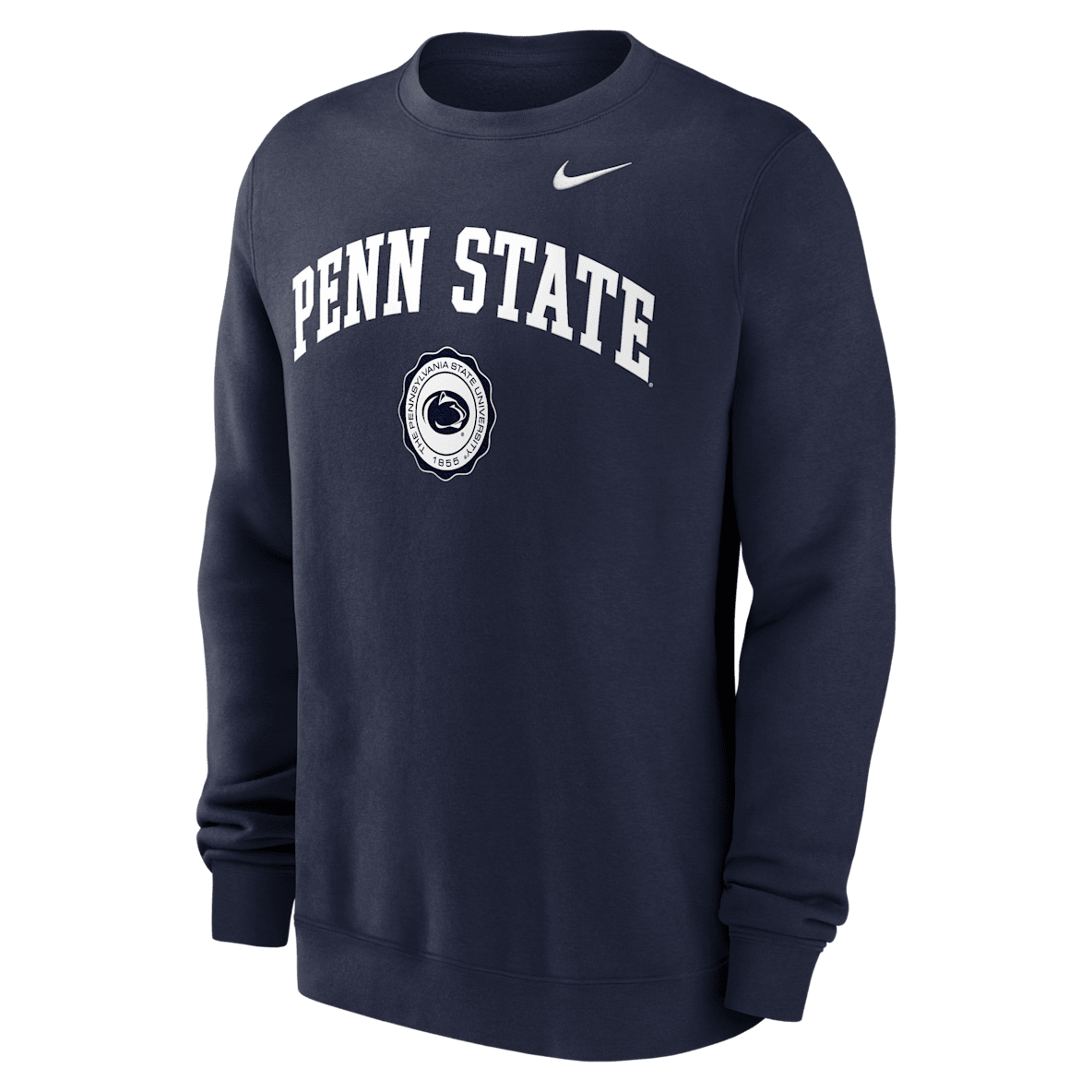 Penn State Nittany Lions Arched Seal Penn State Nittany Lions Arched Seal Men's Nike College Pullover Crew