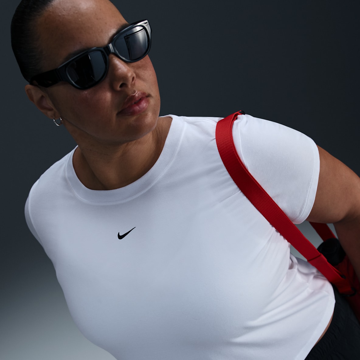 Nike Sportswear Chill Knit Nike Sportswear Chill Knit Women's Cropped T-Shirt (Plus Size)