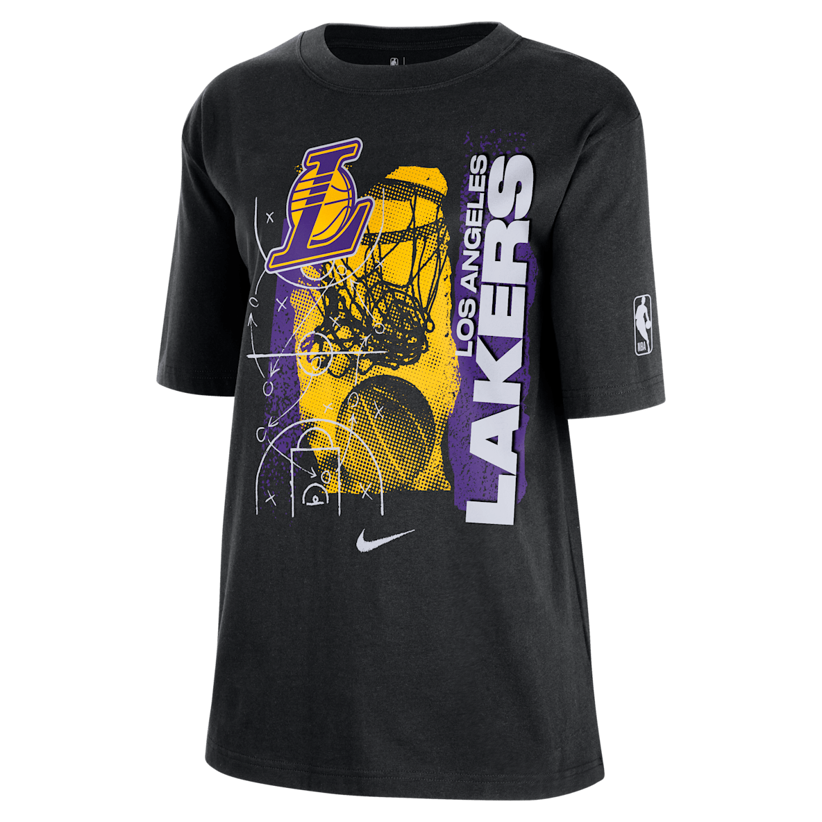 Los Angeles Lakers Courtside Women's Nike NBA T-Shirt