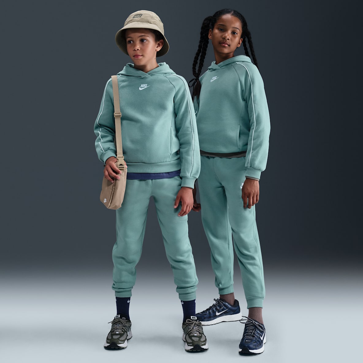 Nike Sportswear Club Fleece Nike Sportswear Club Fleece Big Kids' Hooded Tracksuit