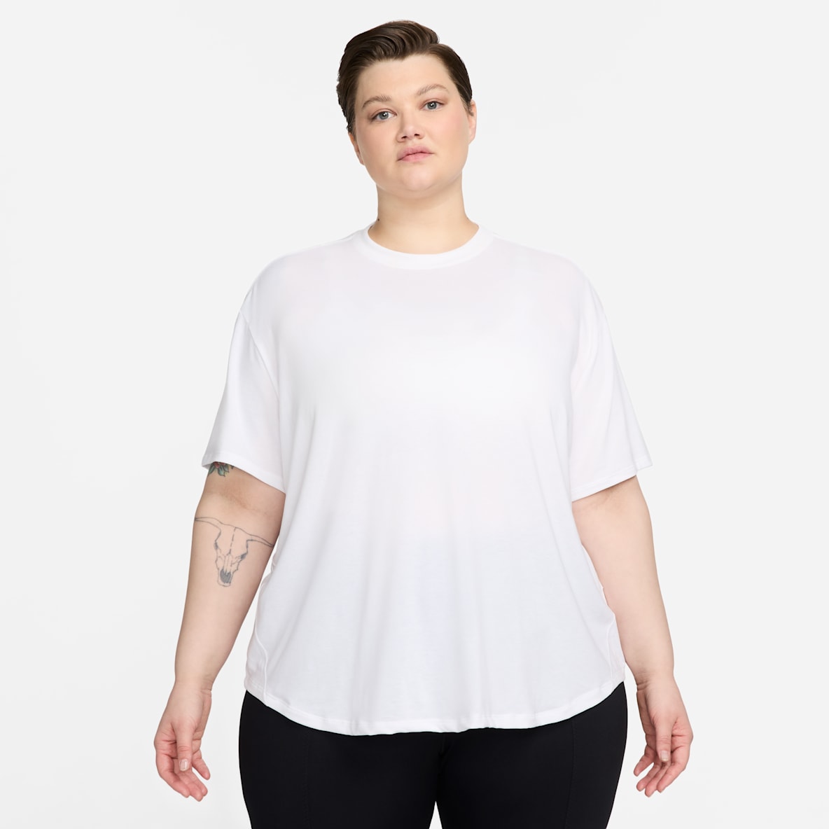 Nike One Relaxed Nike One Relaxed Women's Dri-FIT Short-Sleeve Top (Plus Size)