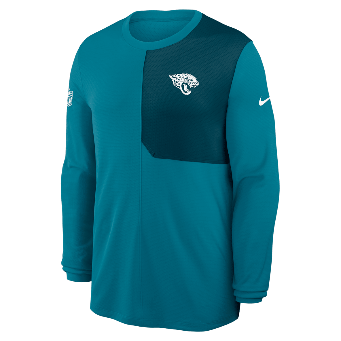 Jacksonville Jaguars Sideline Coach Jacksonville Jaguars Sideline Coach Men's Nike Dri-FIT NFL Long-Sleeve Top