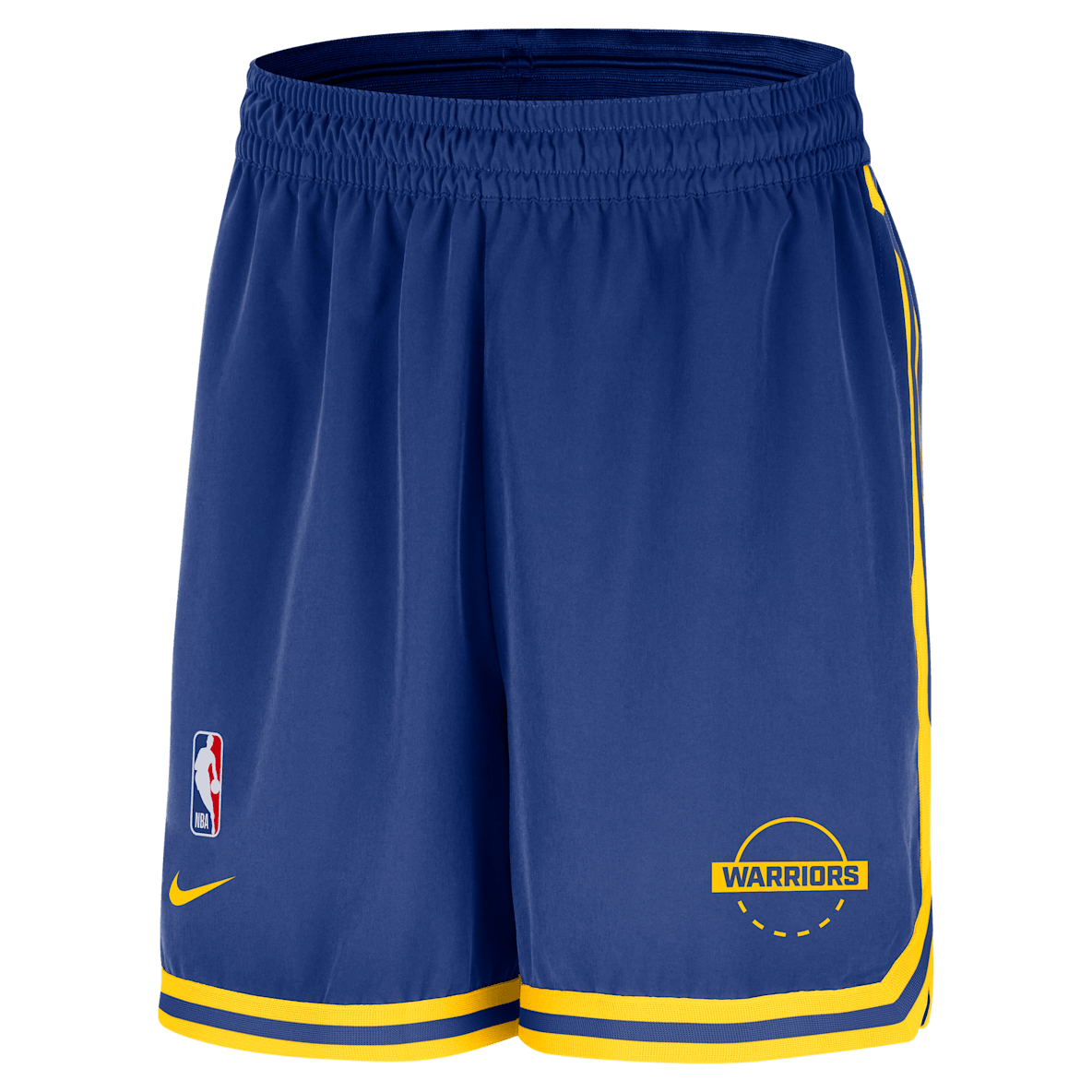 Golden State Warriors DNA Golden State Warriors DNA Shorts Nike de tejido Woven Dri-FIT UV de la NBA de 15 cm para hombre