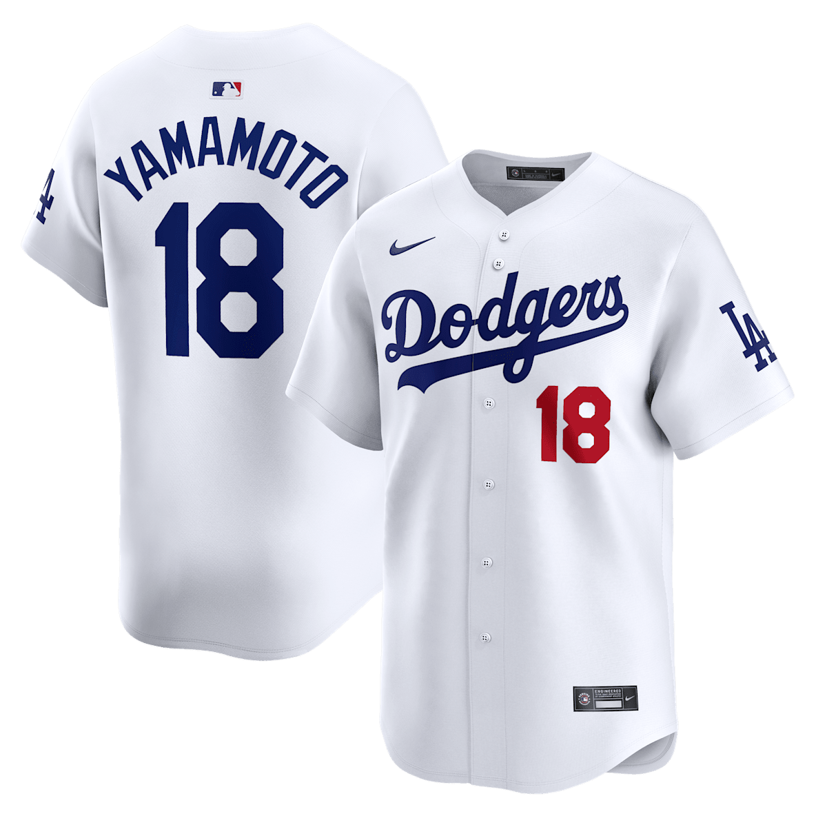 Yoshinobu Yamamoto Los Angeles Dodgers Yoshinobu Yamamoto Los Angeles Dodgers Men's Nike MLB Limited Jersey