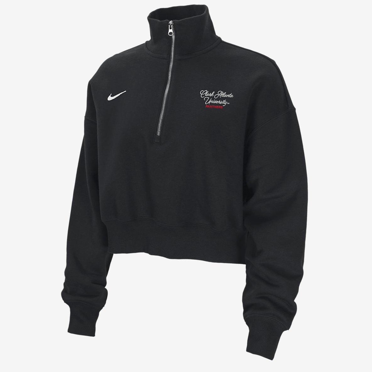 Nike College Phoenix Fleece (Clark Atlanta University) Nike College Phoenix Fleece (Clark Atlanta University) Women's Cropped 1/4-Zip Pullover