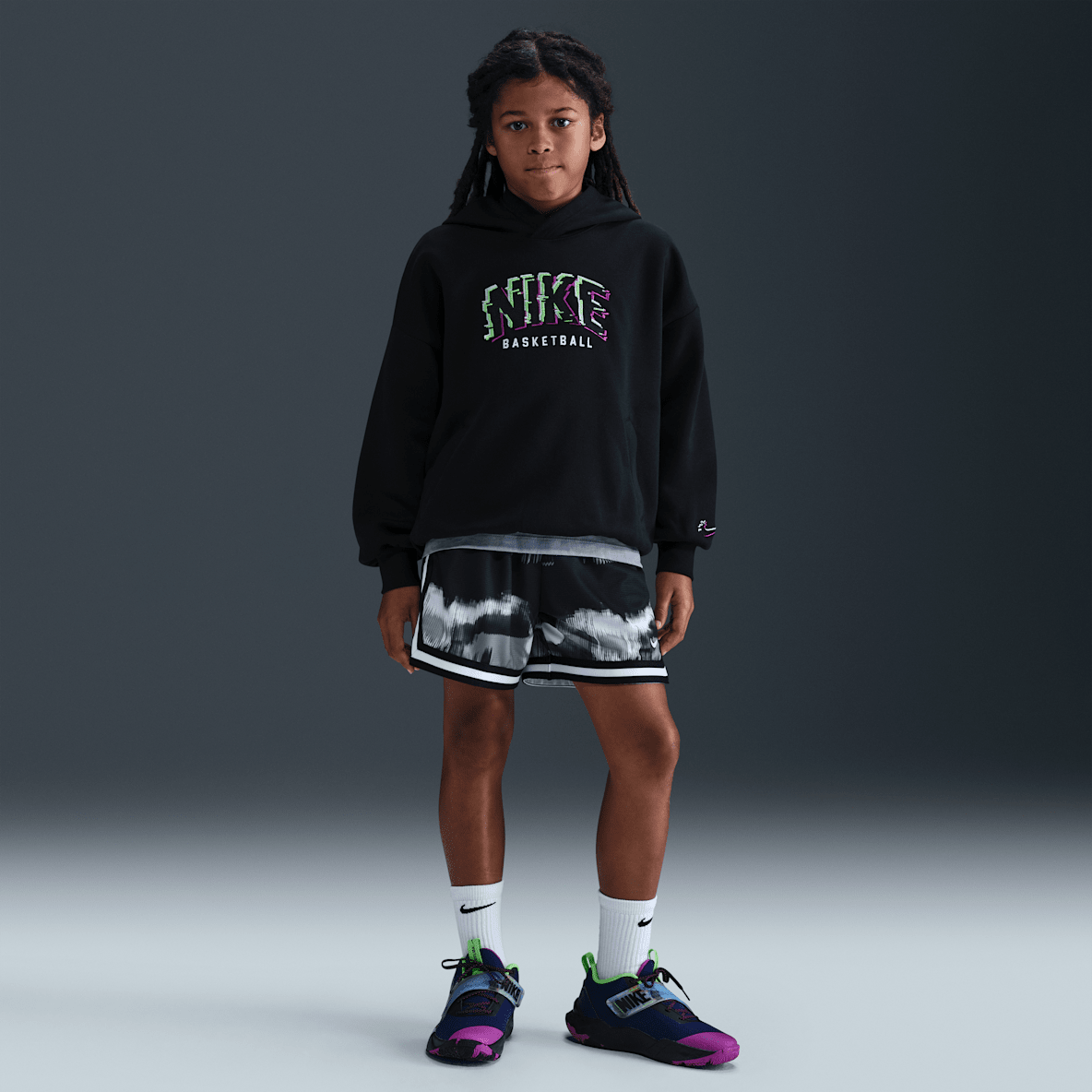 Nike DNA Nike DNA Shorts de básquetbol Dri-FIT de 13 cm para niños talla grande