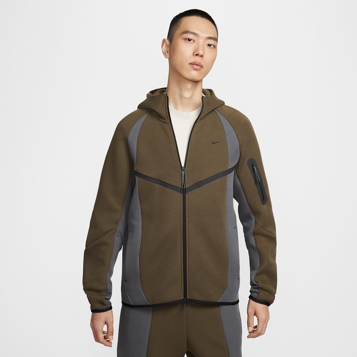 Nike Tech Men's Full-Zip Fleece Windrunner Jacket