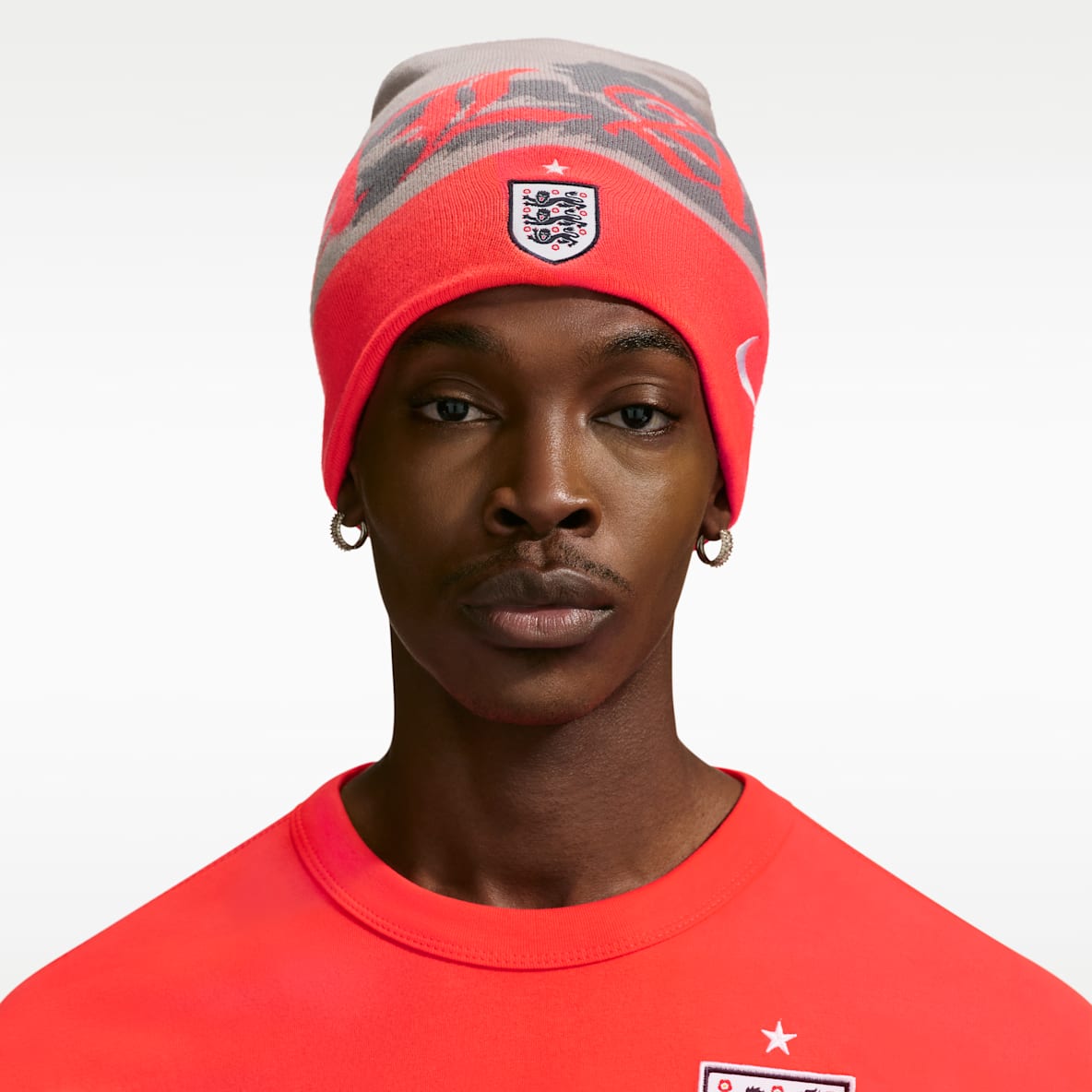 England x Palace Uncuffed Beanie