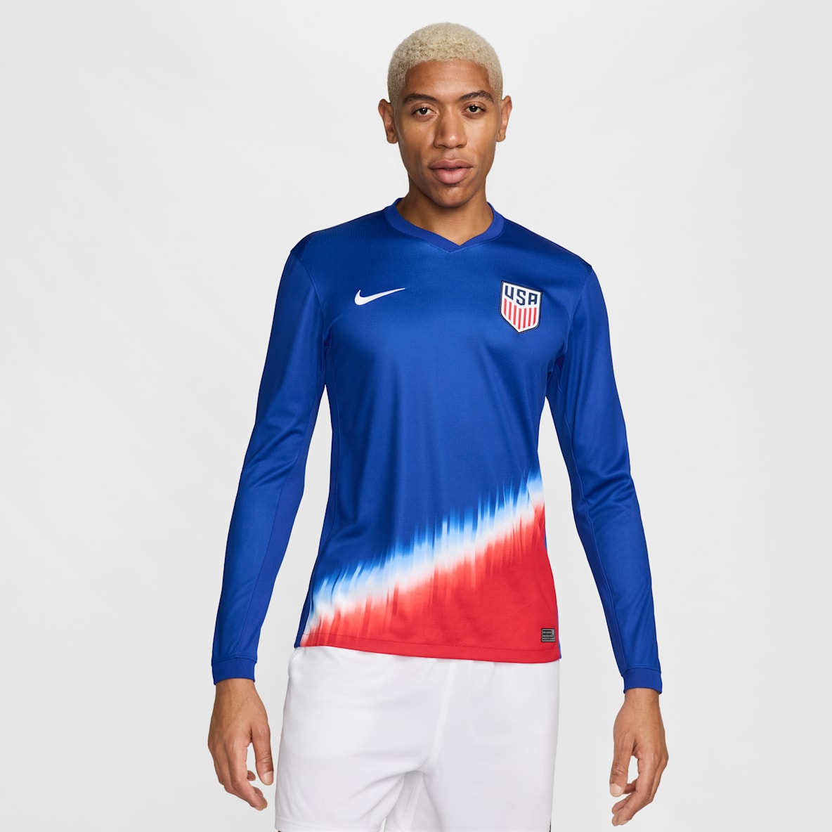 USMNT 2024 Stadium Away USMNT 2024 Stadium Away Men's Nike Dri-FIT Soccer Long-Sleeve Replica Jersey