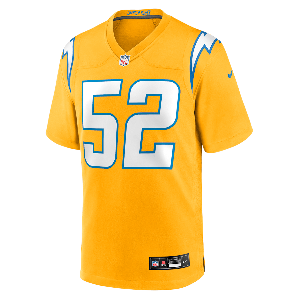 Khalil Mack Los Angeles Chargers Khalil Mack Los Angeles Chargers Men's Nike NFL Game Jersey