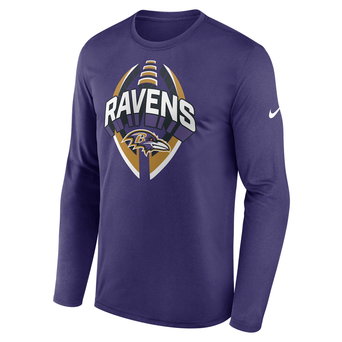 Baltimore Ravens Legend Icon Baltimore Ravens Legend Icon Men's Nike Dri-FIT NFL Long-Sleeve T-Shirt