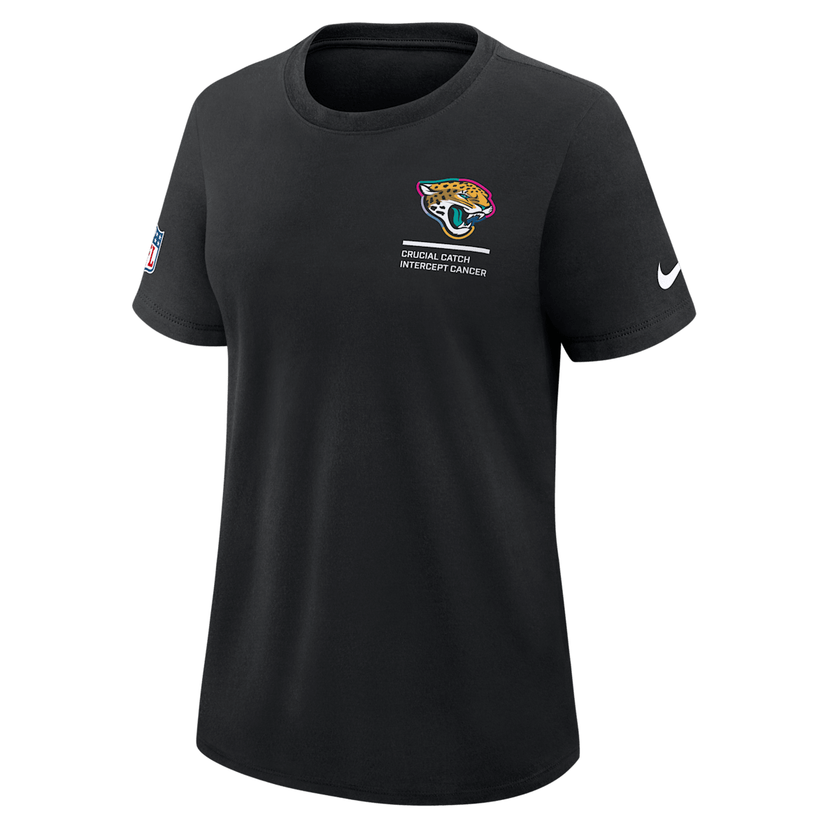 Jacksonville Jaguars Crucial Catch Jacksonville Jaguars Crucial Catch Women's Nike Dri-FIT NFL T-Shirt