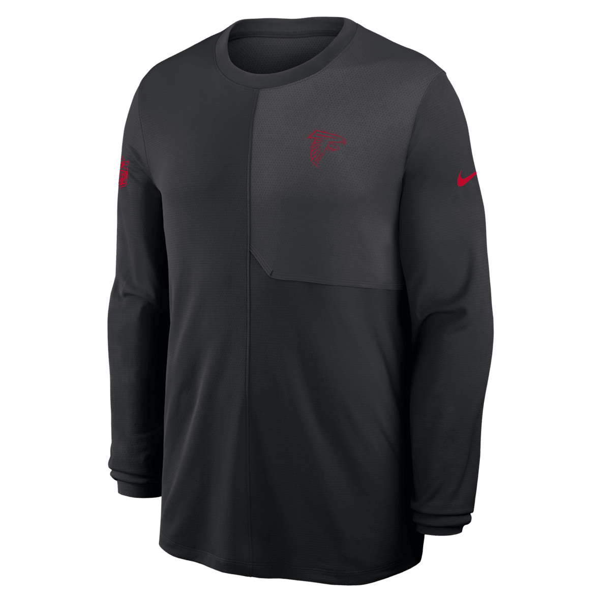 Atlanta Falcons Sideline Coach Atlanta Falcons Sideline Coach Men's Nike Dri-FIT NFL Long-Sleeve Top