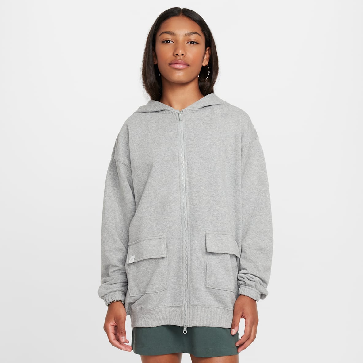Nike Sportswear Nike Sportswear Girls' Dri-FIT Oversized Fleece Hoodie