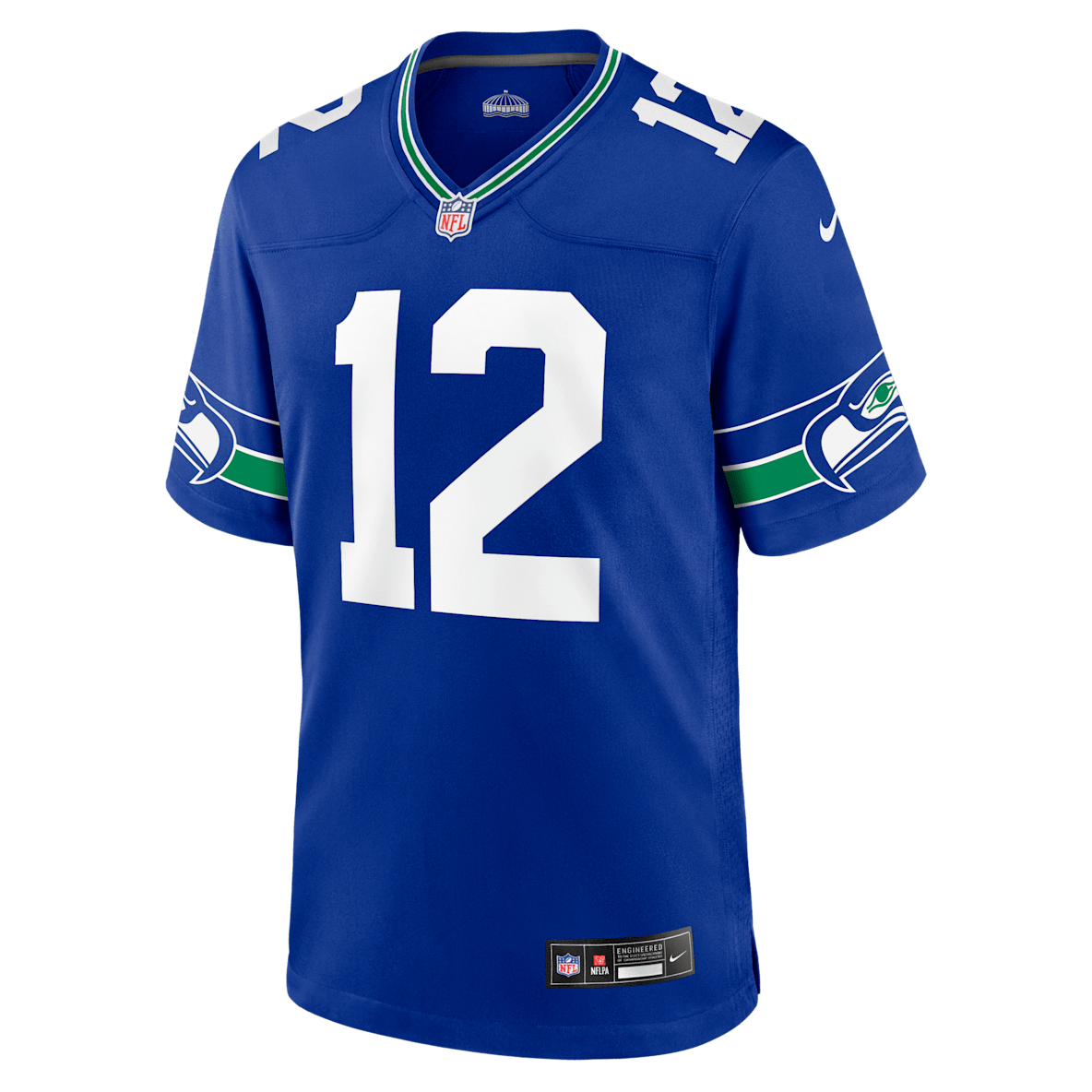 12th Fan Seattle Seahawks Jersey de fútbol americano Nike de la NFL Game para hombre