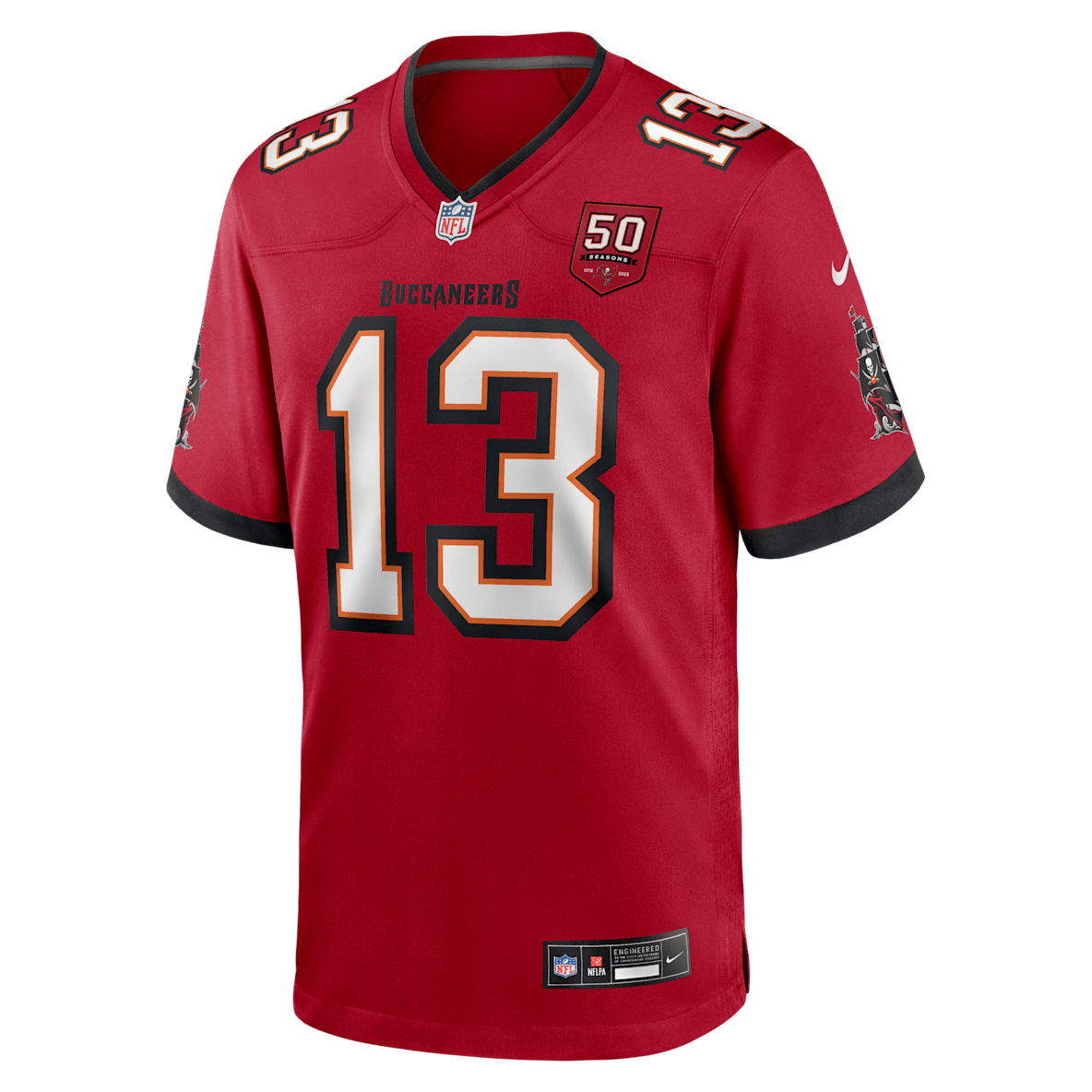 Mike Evans Tampa Bay Buccaneers 50th Anniversary Mike Evans Tampa Bay Buccaneers 50th Anniversary Men's Nike NFL Game Jersey