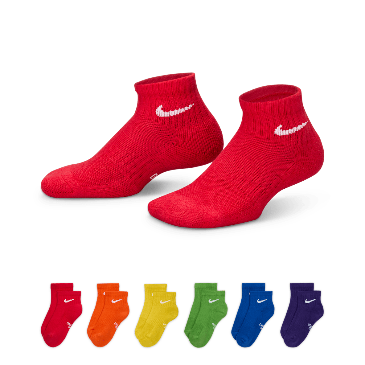 Nike Everyday Nike Everyday Kids' Cushioned Ankle Socks (6 Pairs)