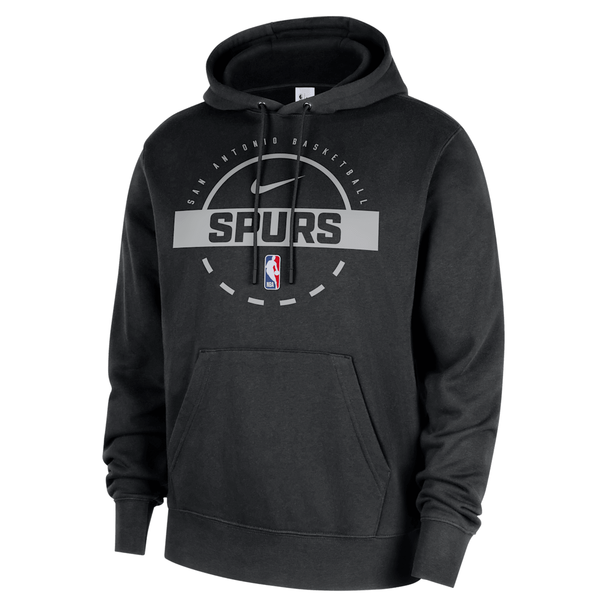 San Antonio Spurs Club Men's Nike NBA Practice Pullover Hoodie