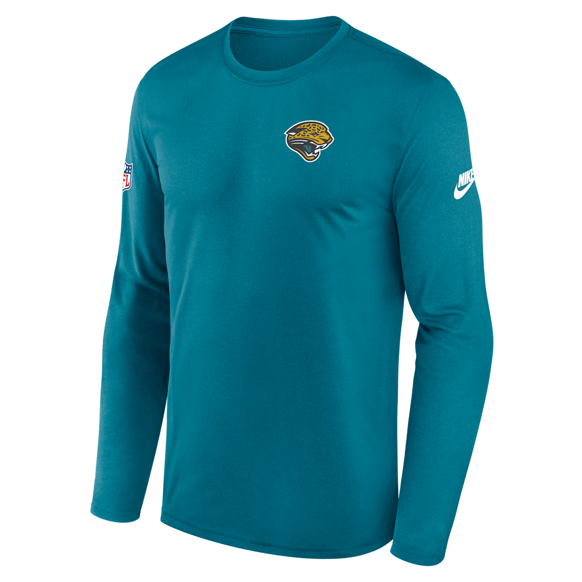 Jacksonville Jaguars Alt Legend Small Logo Men's Nike Dri-FIT NFL Long-Sleeve T-Shirt