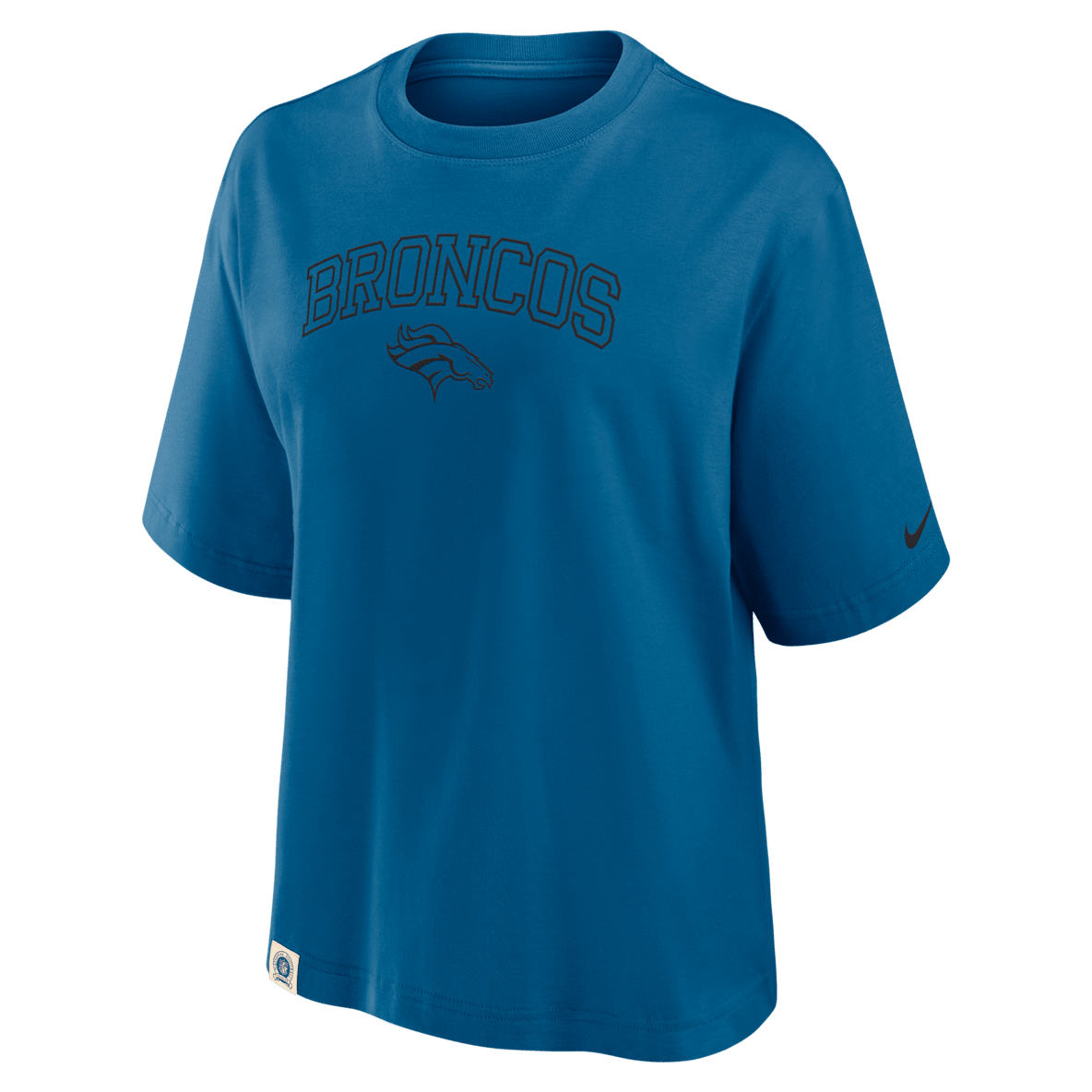 Denver Broncos Arch Boxy Denver Broncos Arch Boxy Women's Nike NFL T-Shirt