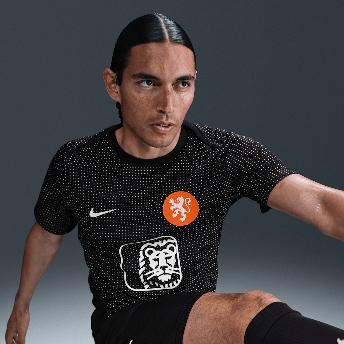 Netherlands Academy Pro Netherlands Academy Pro Men's Nike Dri-FIT Football Pre-Match Short-Sleeve Top