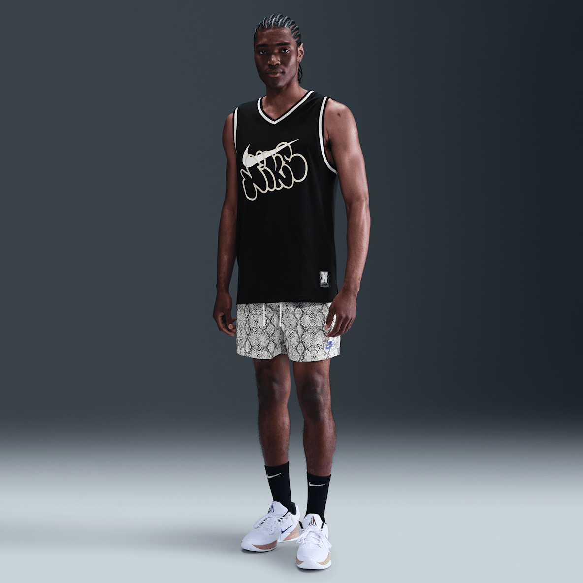 Nike Nike Shorts de básquetbol de malla de 13 cm para hombre