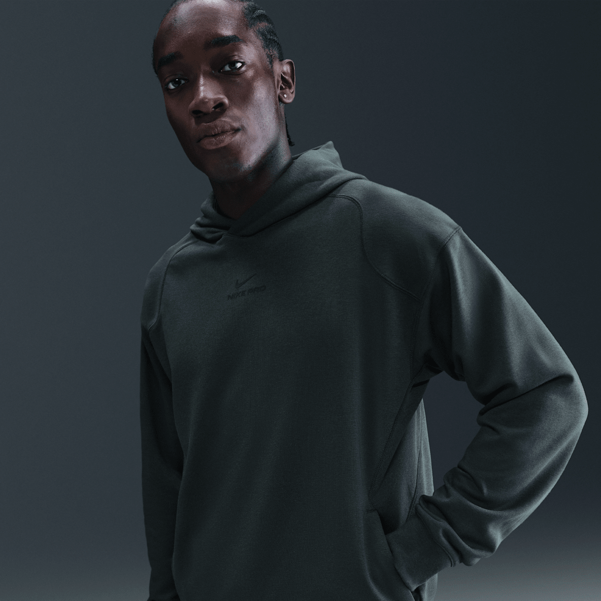 Nike Pro Nike Pro Mid-Layer Trainings-Hoodie mit Dri-FIT-Technologie (Herren)