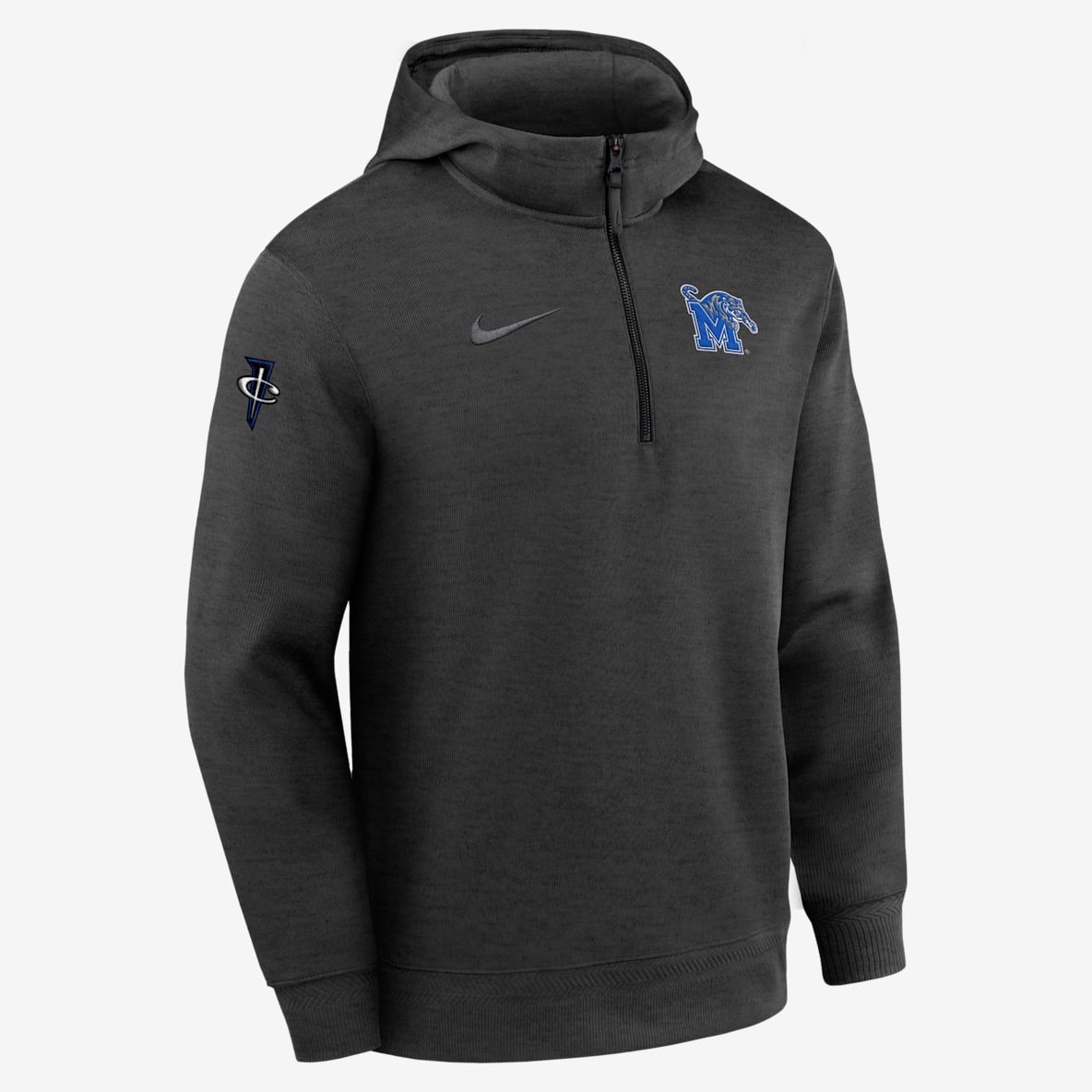 Memphis Tigers Nike NCAA Men's Basketball Coaches' Pullover Hoodie