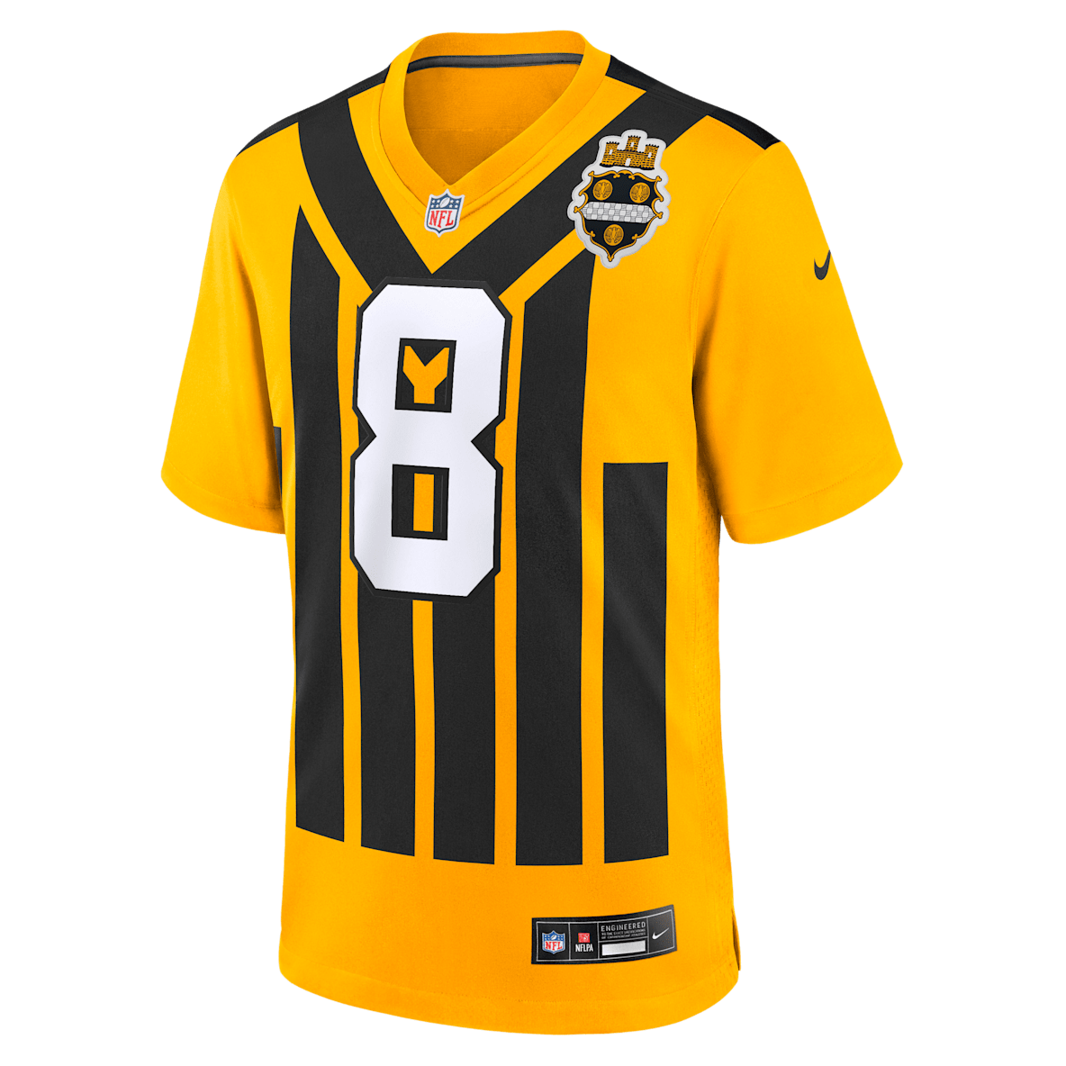 Aaron Rodgers Pittsburgh Steelers Aaron Rodgers Pittsburgh Steelers Jersey Nike de la NFL Game para hombre