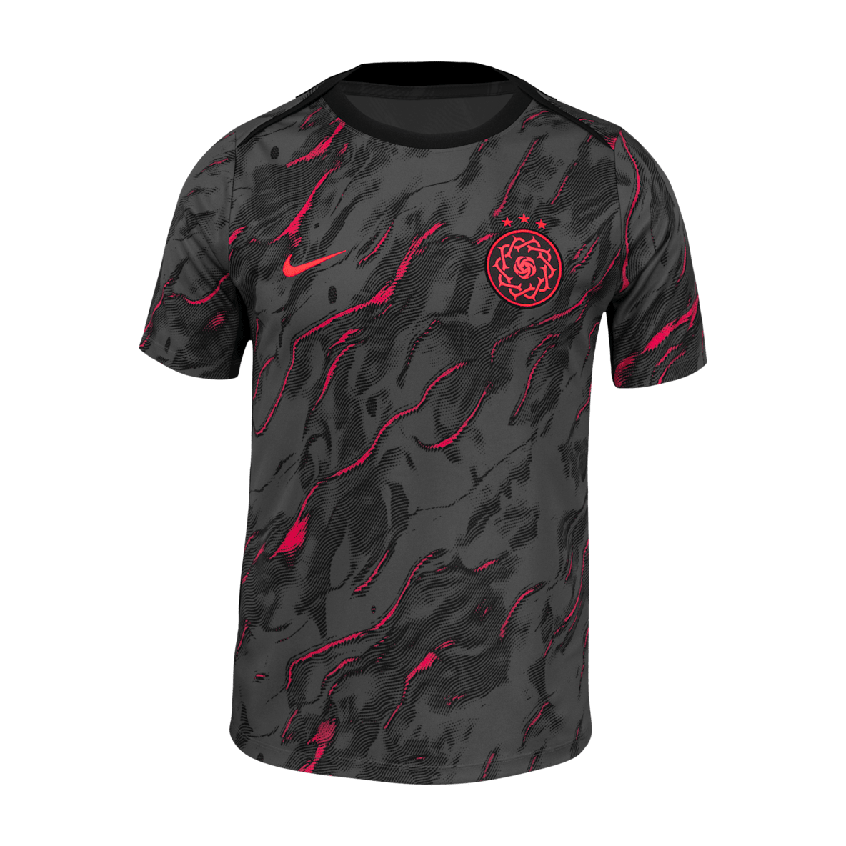 Portland Thorns FC 2025 Portland Thorns FC 2025 Men's Nike NWSL Short-Sleeve Pre-Match Top
