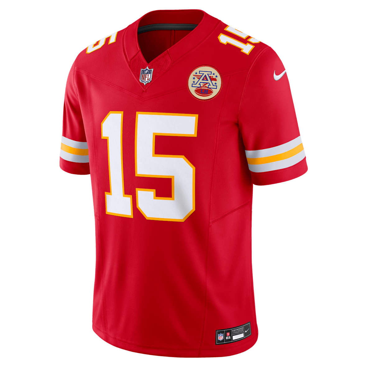 Patrick Mahomes Kansas City Chiefs Patrick Mahomes Kansas City Chiefs Jersey de fútbol americano Nike Dri-FIT de la NFL Limited para hombre