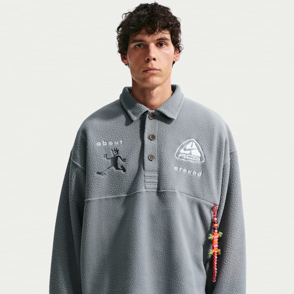 Nike x Cactus Plant Flea Market Långärmad pikétröja för män