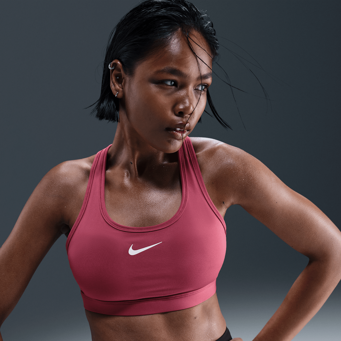 Nike Swoosh Medium-Support Nike Swoosh Medium-Support Women's Padded Sports Bra
